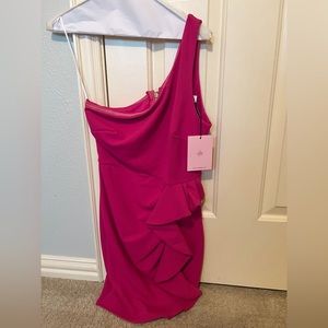 Magenta dress